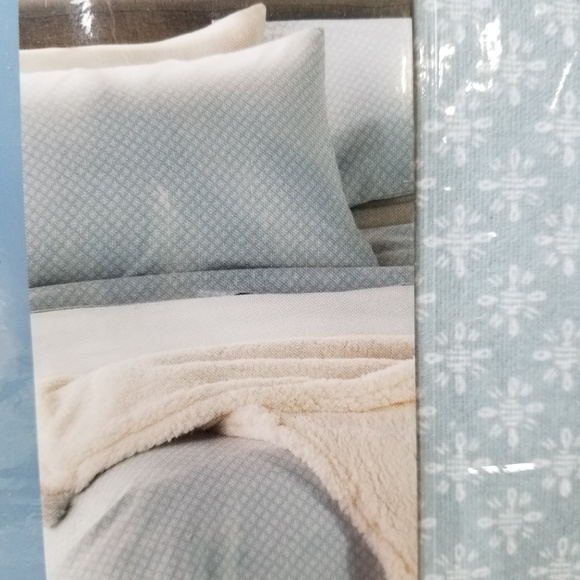 Cuddl Duds Bedding Cuddl Duds Heavyweight Flannel 4pc Queen Sheet